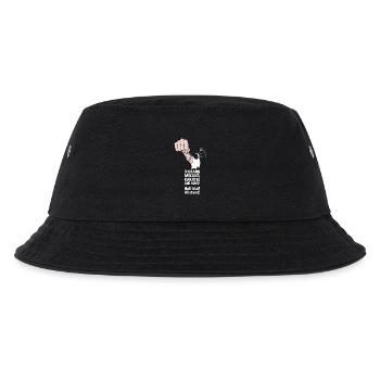 Karate, Kung Fuh - Kinder Bucket Hat - Schwarz - Vorne