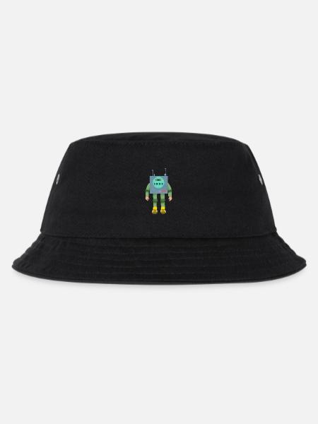 Robo-Boy - Kids’ Bucket Hat - black