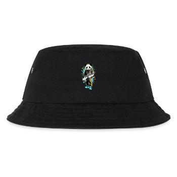 Hip Hop Panda - Kinder Bucket Hat - Schwarz - Vorne