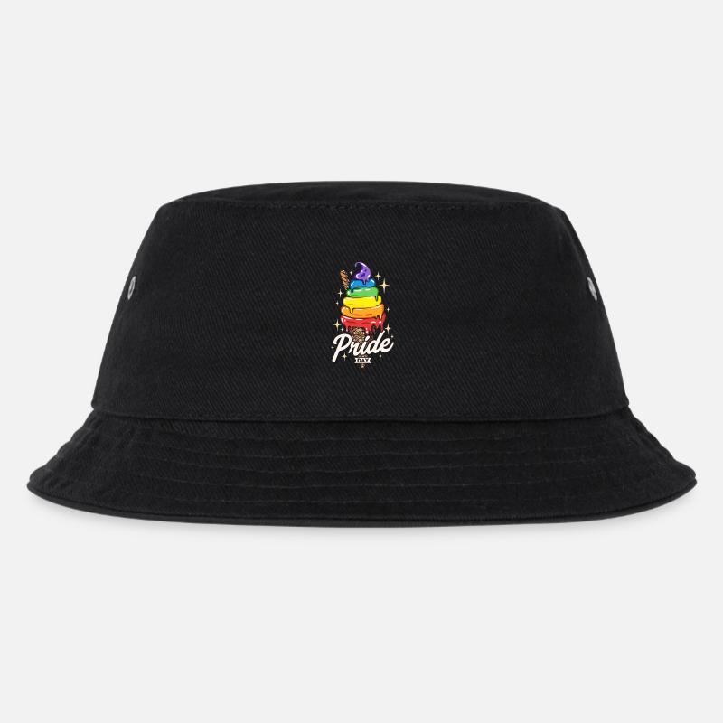 Fierté arc-en-ciel de crème glacée - Bob Enfant - noir