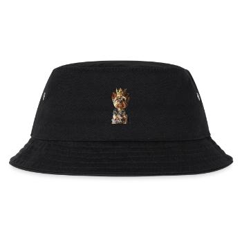 Yorkshire Terrier - Kinder Bucket Hat - Schwarz - Vorne