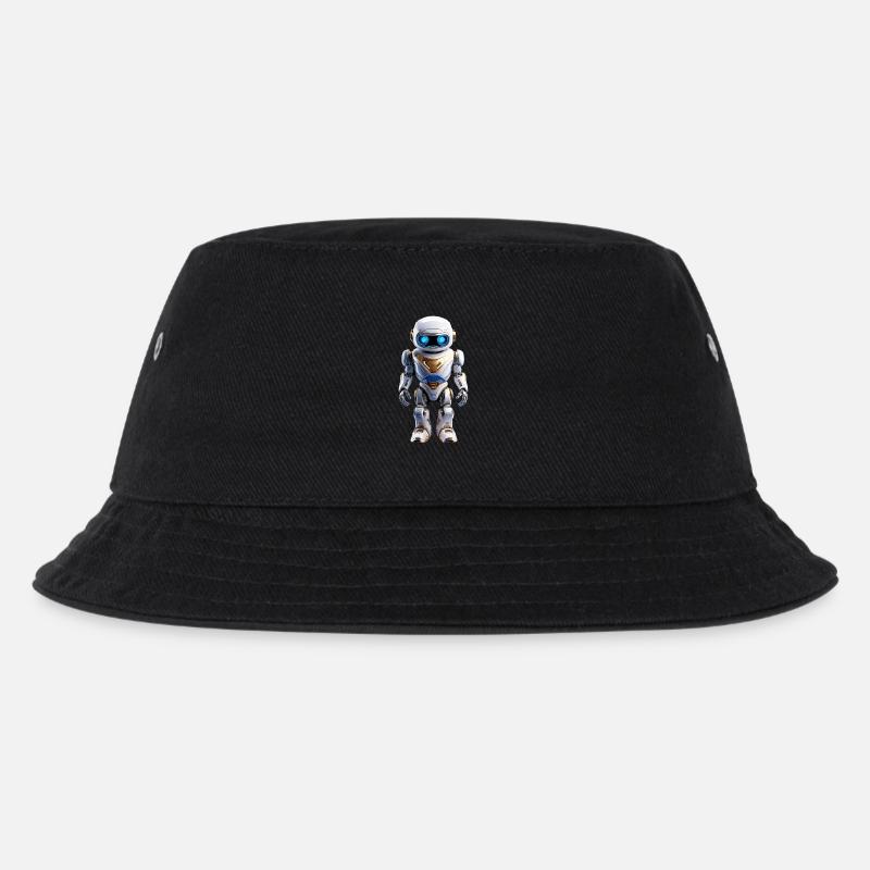 Ich bin ein Roboter - Kinder Bucket Hat - Schwarz