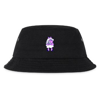 Sheep Offended Girl Wife Goth Emo Girl Pretty - Kids’ Bucket Hat - black - Front