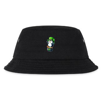 Saint-Patrick Pingouin Cylindre Trèfle - Bob Enfant - noir - Devant