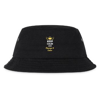 Keep Calm and Charge It Later - Kids’ Bucket Hat - black - Front