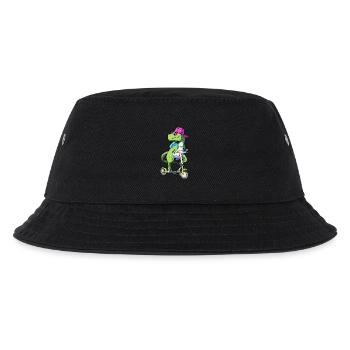 Scooter Roller - Kids’ Bucket Hat - black - Front