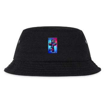 Jesus saves - Kids’ Bucket Hat - black - Front
