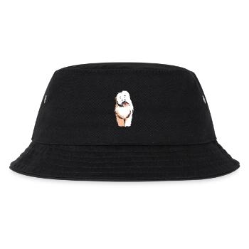Englischer Schäferhund - Kinder Bucket Hat - Schwarz - Vorne