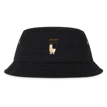 Küss mich, ich bin ein Prinz! - Kinder Bucket Hat - Schwarz - Vorne
