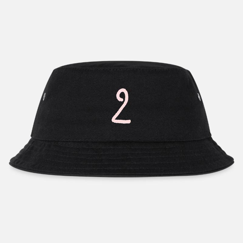 Abbildung 2 - Kinder Bucket Hat - Schwarz