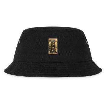 Die Scheue – Nicht weg, nur gut versteckt - Kinder Bucket Hat - Schwarz - Vorne