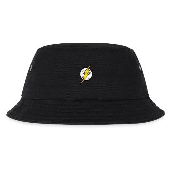 Justice League Flash Logo vintage - Bob Enfant - noir - Devant
