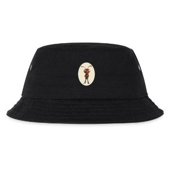 Ameise - Kinder Bucket Hat - Schwarz - Vorne