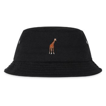 Giraffe - Kinder Bucket Hat - Schwarz - Vorne