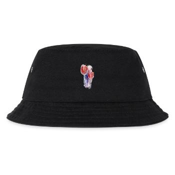 tulips art - Kids’ Bucket Hat - black - Front