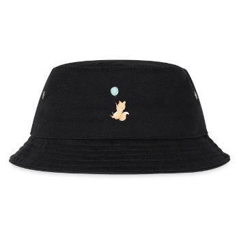 Fuchs - Kinder Bucket Hat - Schwarz - Vorne