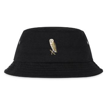 Realistische Zeichnung von eulen - Naturgeschichte - Kinder Bucket Hat - Schwarz - Vorne