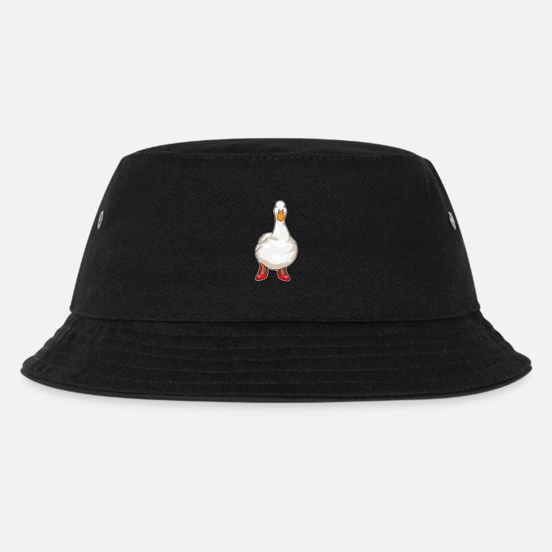 Ente Stöckelschuhe - Kinder Bucket Hat - Schwarz