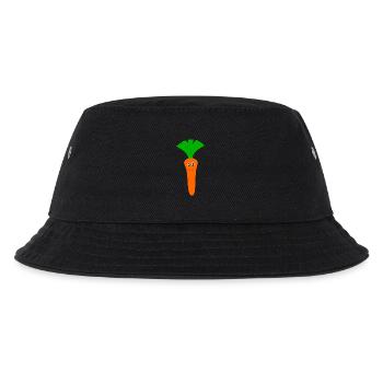 Kawaii Carrot Kawaii Fruits Kawaii Vegetables - Kids’ Bucket Hat - black - Front
