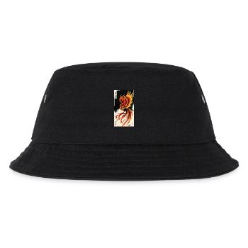 Phoenix - Kinder Bucket Hat - Schwarz - Vorne