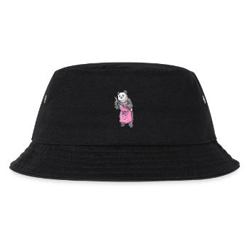 Panda Coiffe Ciseaux Peigne - Bob Enfant - noir - Devant