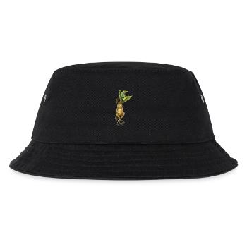 Wurzelwesen Fantasy Fabeltier Design - Kinder Bucket Hat - Schwarz - Vorne