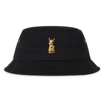 Schwein - Kinder Bucket Hat - Schwarz - Vorne