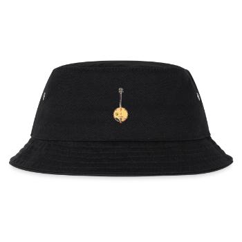 Banjo Grafik - Kinder Bucket Hat - Schwarz - Vorne