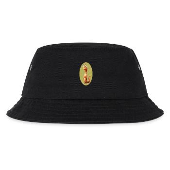 Wurm - Kinder Bucket Hat - Schwarz - Vorne