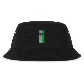 Rally Team Squadra Rally Classic Stripes Design - Kinder Bucket Hat - Schwarz - Vorne