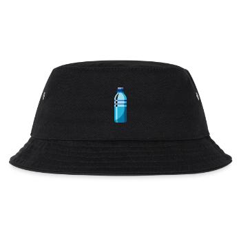 water bottle - Kids’ Bucket Hat - black - Front