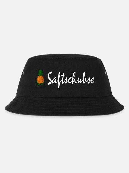 Saftschubse - Kinder Bucket Hat - Schwarz