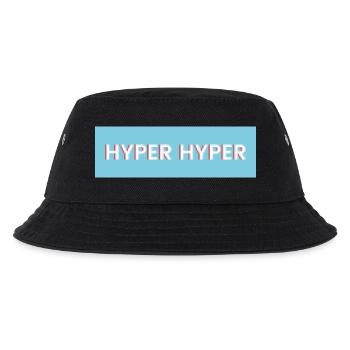 HYPER HYPER Pixel - Kinder Bucket Hat - Schwarz - Vorne