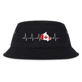 J’aime le rythme cardiaque Canada - Canada- - Bob Enfant - noir - Devant