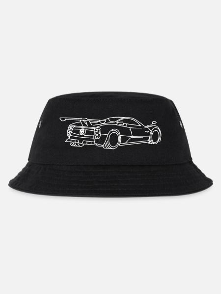 pagani Zonda - Kids’ Bucket Hat - black