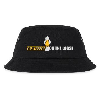 goose on the loose - Kids’ Bucket Hat - black - Front
