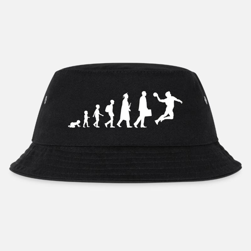 Evolution Handball - Kinder Bucket Hat - Schwarz