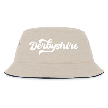 Derbyshire, National Park - Kids’ Bucket Hat - ecru/navy - Front