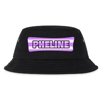 Pheline as a wedding - Kids’ Bucket Hat - black - Front