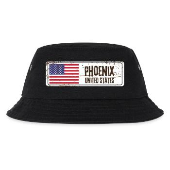 Phoenix Flagge der Vereinigten Staaten - Kinder Bucket Hat - Schwarz - Vorne