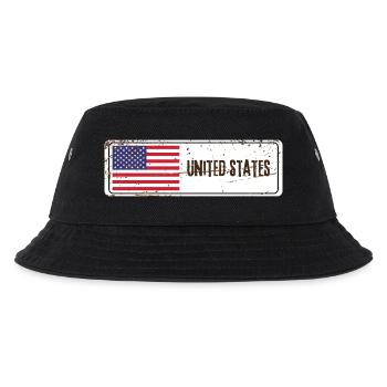 United States Flag - Kids’ Bucket Hat - black - Front