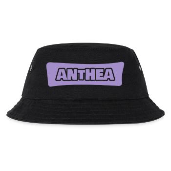 First name Anthea - Kids’ Bucket Hat - black - Front