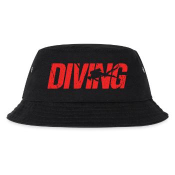Dive - Diving Diver Gift - Kids’ Bucket Hat - black - Front
