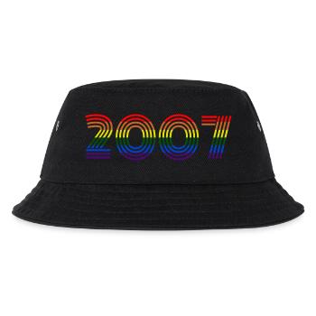 2007 - Kids’ Bucket Hat - black - Front