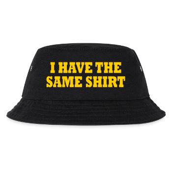 i have the same shirt - Kinder Bucket Hat - Schwarz - Vorne