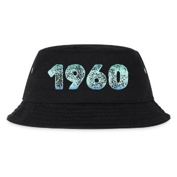 1960 - Kinder Bucket Hat - Schwarz - Vorne