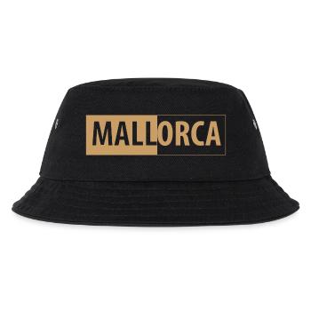 MALLorca im Kasten (beige) - Kinder Bucket Hat - Schwarz - Vorne