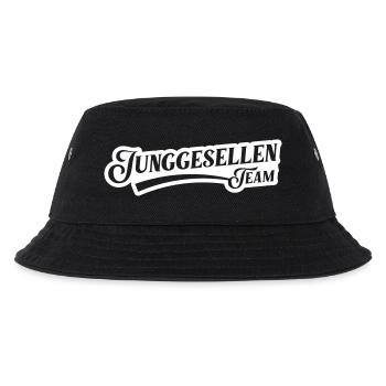 Junggesellen Team Jga - Kinder Bucket Hat - Schwarz - Vorne