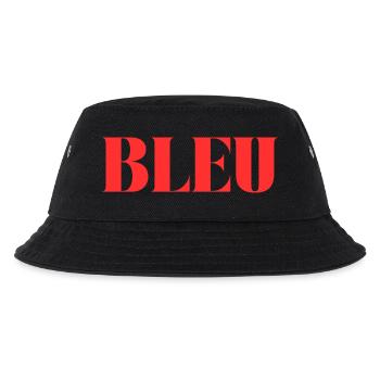 BLEU en ROUGE - Bob Enfant - noir - Devant