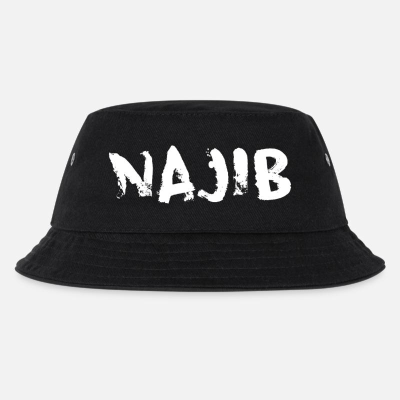 Najib - Kids’ Bucket Hat - black